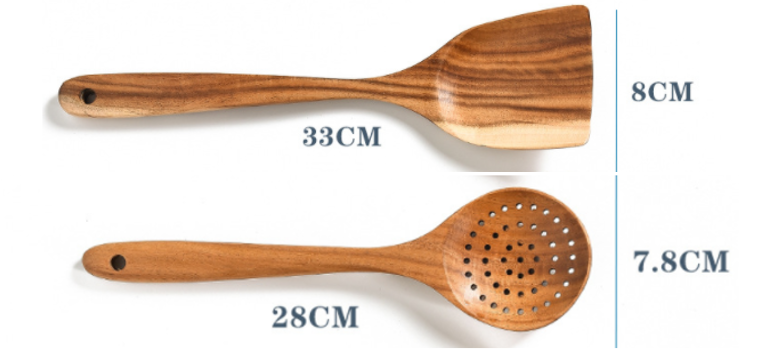 Wooden Kitchen Utensils Teak Wood Kitchen Utensils