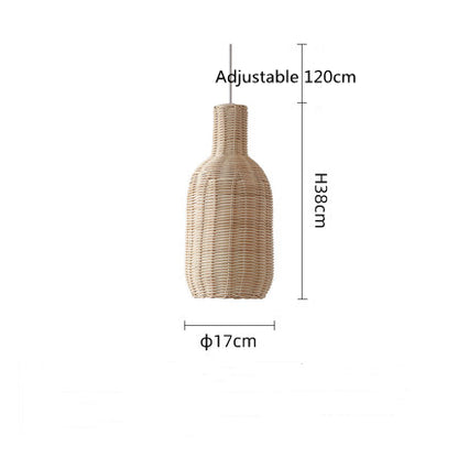 Aurville Rattan Pendant Light