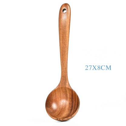 Wooden Kitchen Utensils Teak Wood Kitchen Utensils
