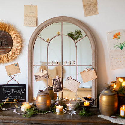 Decorative Wall Mirror Rustic Style Wall Mirror