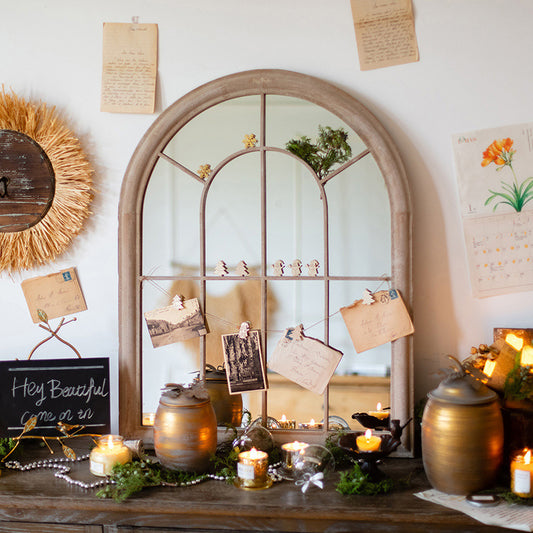 Decorative Wall Mirror Rustic Style Wall Mirror
