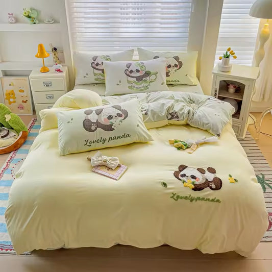 Washed Cotton Bedding Set