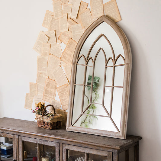 Rustic Wall Mirror Vintage Wall Decor Mirror