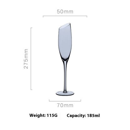 Bethan Champagne Glasses - Set of 4 pieces