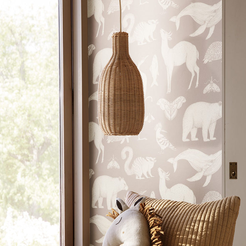 Aurville Rattan Pendant Light