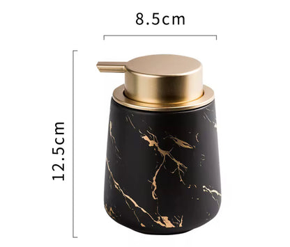 Elegant Ceramic Soap Dispenser Liquid Soap Dispenser Bathroom Accessories
