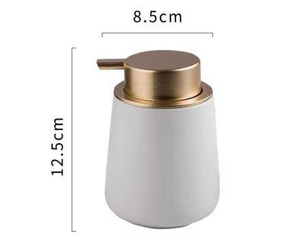 Elegant Ceramic Soap Dispenser Liquid Soap Dispenser Bathroom Accessories