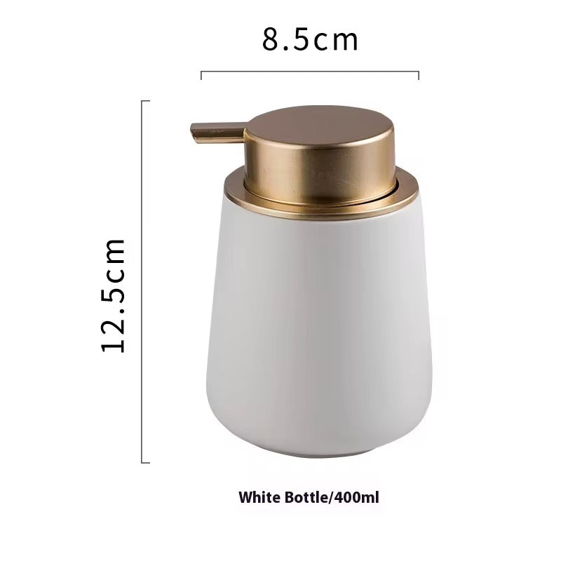 Elegant Ceramic Soap Dispenser Liquid Soap Dispenser Bathroom Accessories
