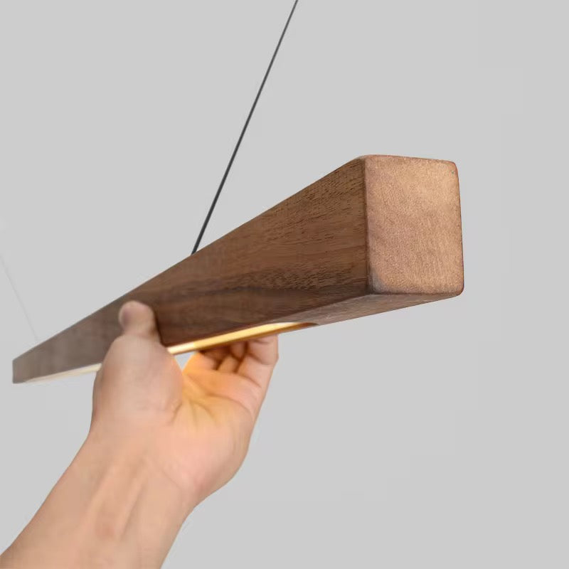 Wooden Pendant Lights LED Light Kitchen Island Light