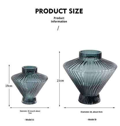 Elegant Glass Vase Premium Glass Vase