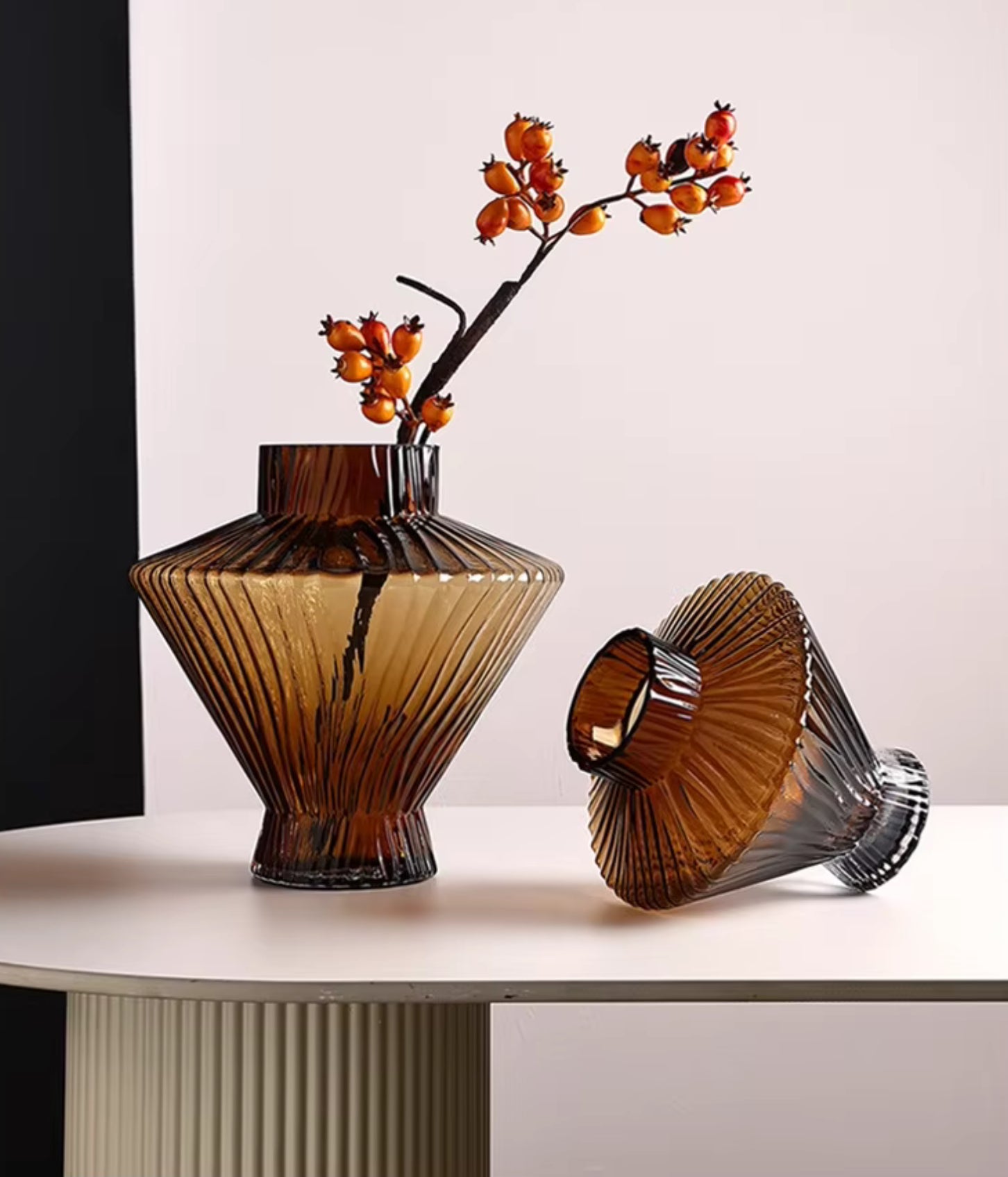 Elegant Glass Vase Premium Glass Vase