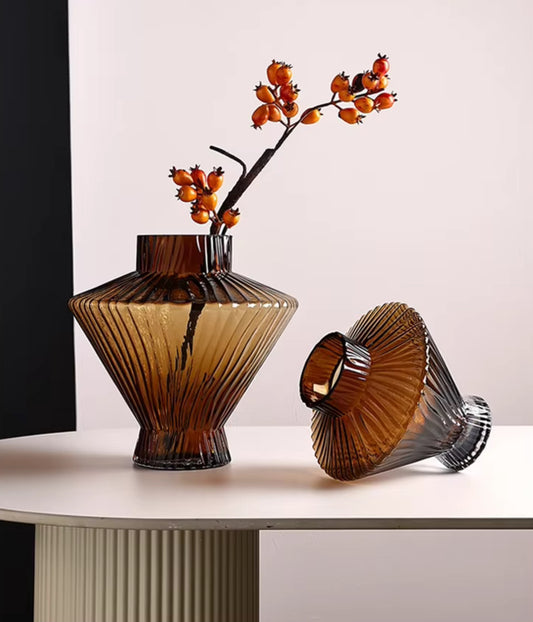 Elegant Glass Vase Premium Glass Vase