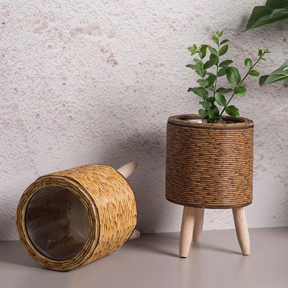 Wicker Planters Basket Planter Rattan Planter