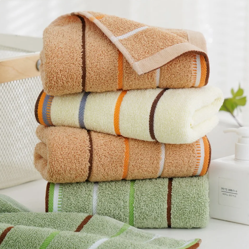 100% Cotton Bathroom Hand Towels Thickened Face Hair Towels Bathroom Adults Hotel Travel LoverIncreases Water Absorption