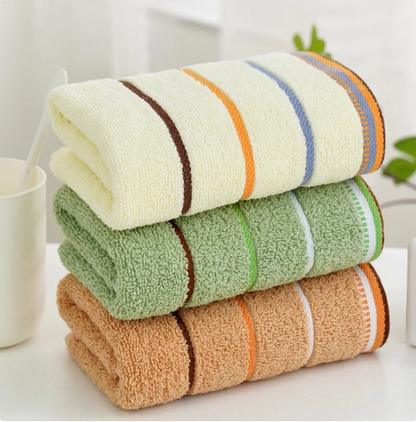 100% Cotton Bathroom Hand Towels Thickened Face Hair Towels Bathroom Adults Hotel Travel LoverIncreases Water Absorption