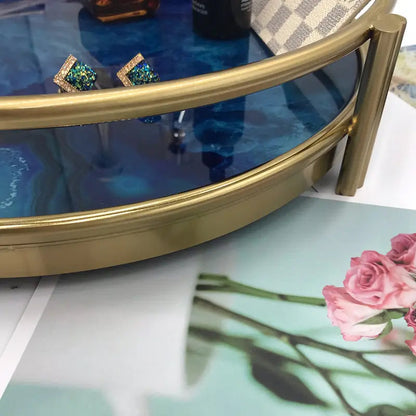 Decorative Round Tray - Vanity Tray