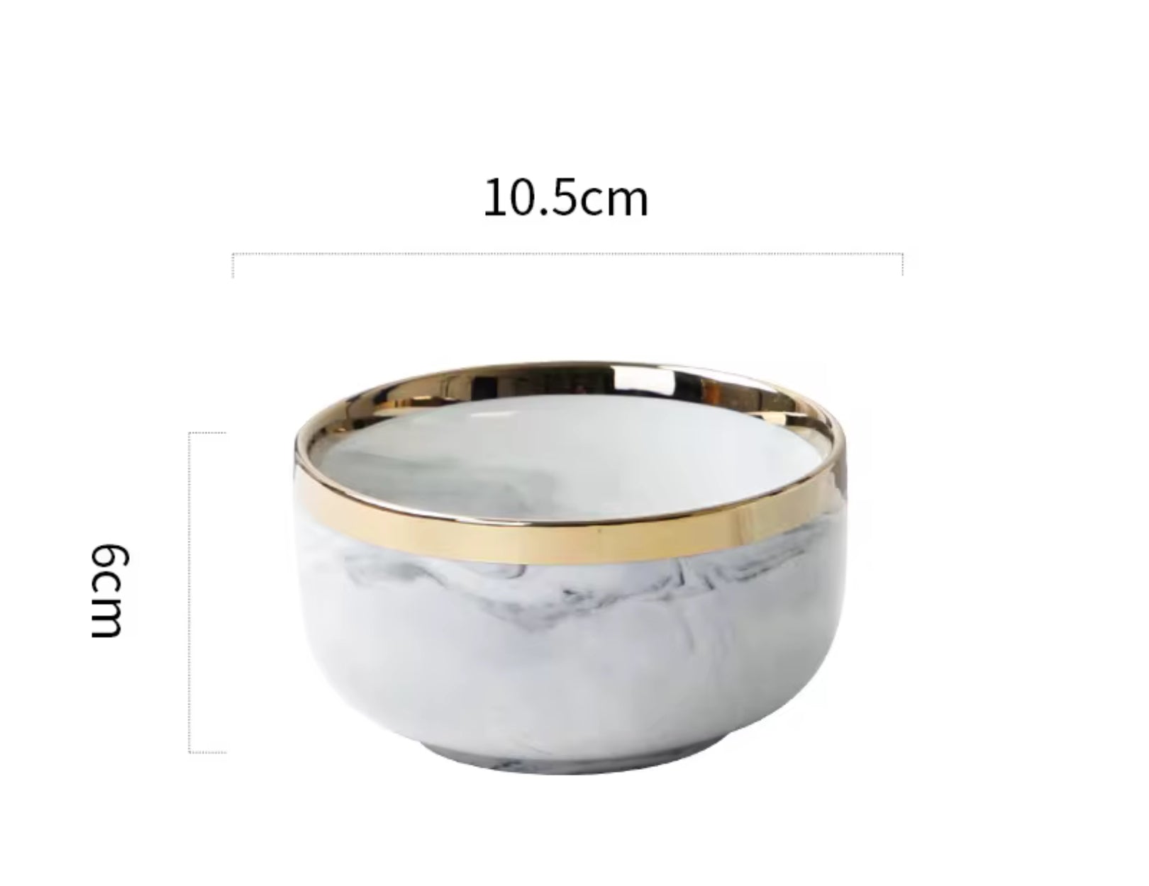Elegant Dinner Set Premium Dinnerware Ceramic Dinnerware Set with Gold Rim