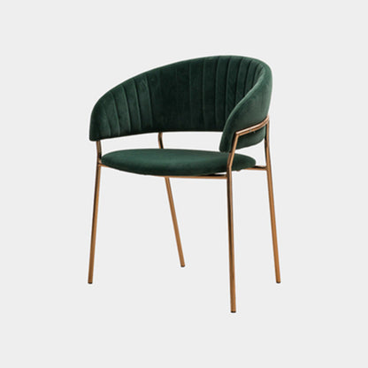 Gold Plated Makeup Chair Dining Room Chair Modern
