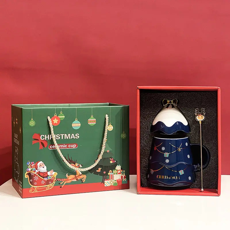 Christmas Mugs Set