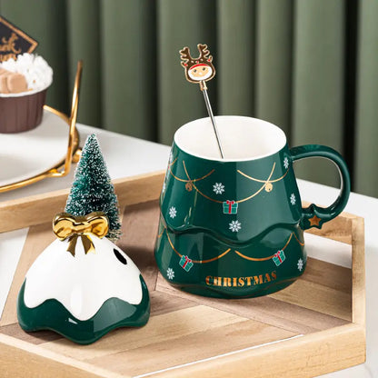 Christmas Mugs Set
