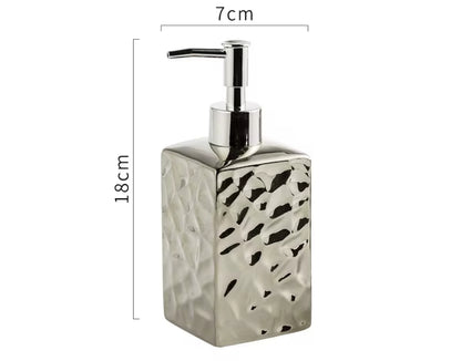 Ceramic Liquid Soap Dispensers Luxury Bathroom Accessories Elegant Soap Dispensers