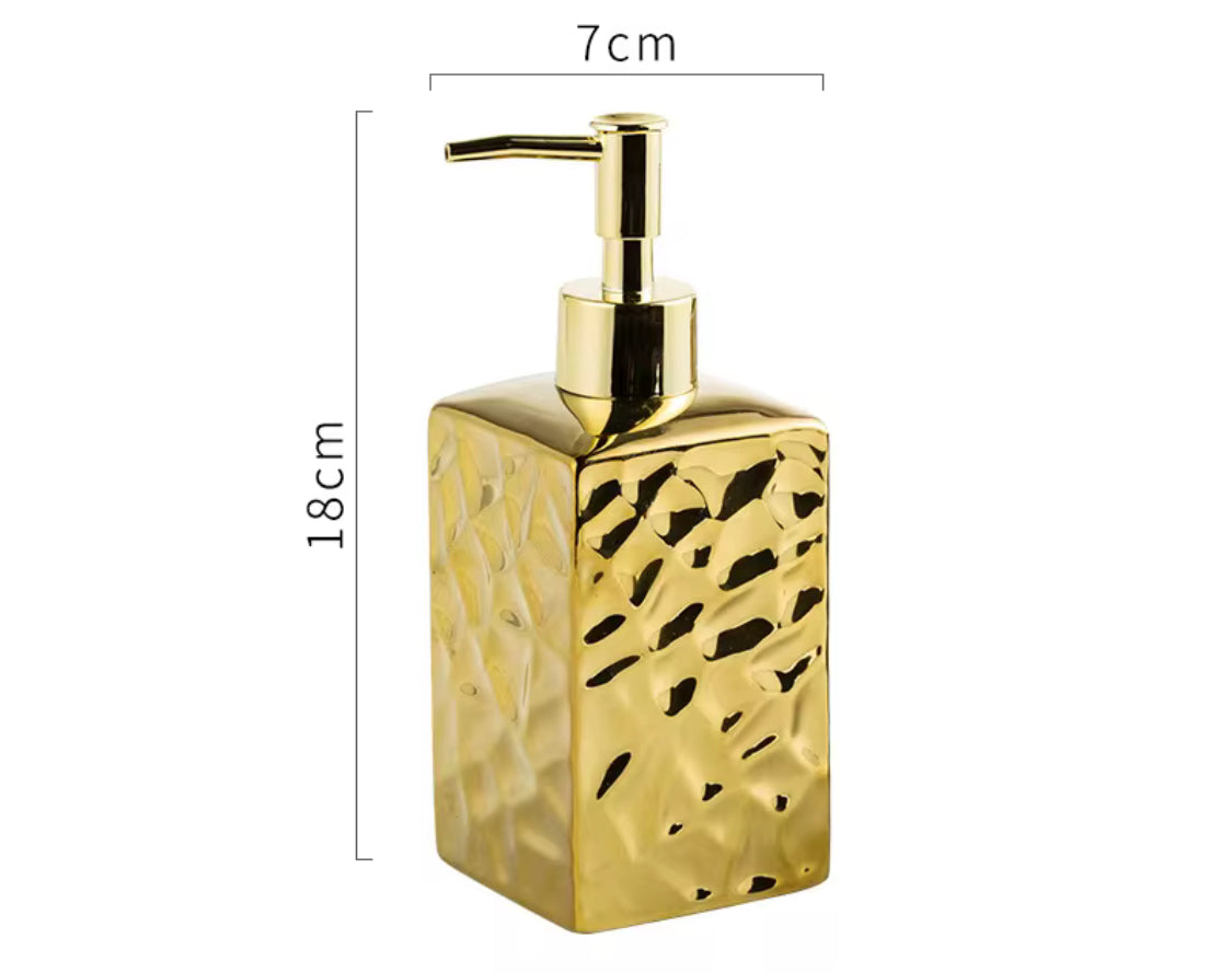 Ceramic Liquid Soap Dispensers Luxury Bathroom Accessories Elegant Soap Dispensers