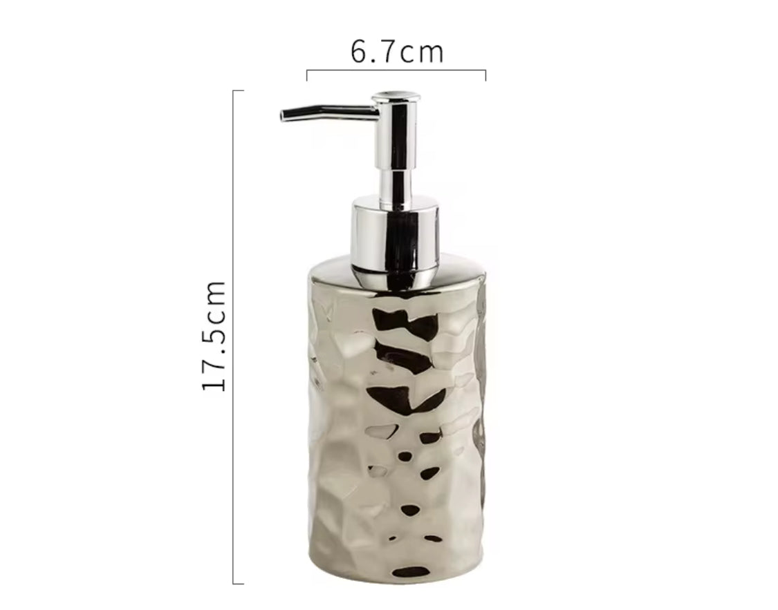 Ceramic Liquid Soap Dispensers Luxury Bathroom Accessories Elegant Soap Dispensers