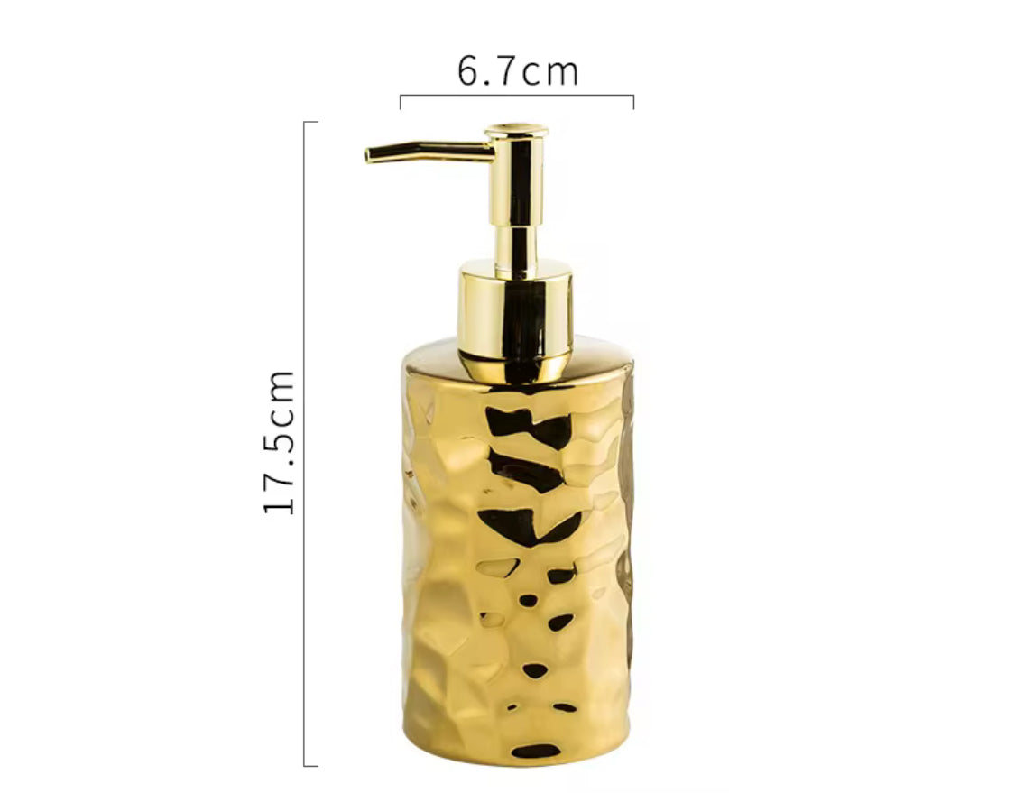 Ceramic Liquid Soap Dispensers Luxury Bathroom Accessories Elegant Soap Dispensers