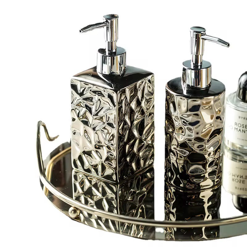 Ceramic Liquid Soap Dispensers Luxury Bathroom Accessories Elegant Soap Dispensers