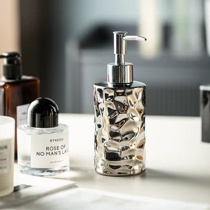 Ceramic Liquid Soap Dispensers Luxury Bathroom Accessories Elegant Soap Dispensers