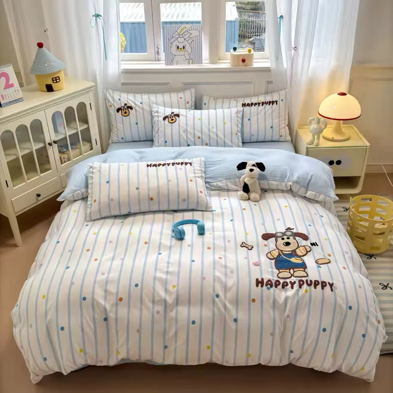 Washed Cotton Bedding Set
