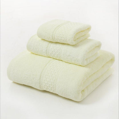 Thickened 100% cotton face Towel Adult Bath Towels water uptake Solid Color Soft No shedding Do Not Fade bathroom home hotel luxury towels