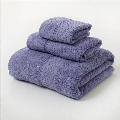 Thickened 100% cotton face Towel Adult Bath Towels water uptake Solid Color Soft No shedding Do Not Fade bathroom home hotel luxury towels