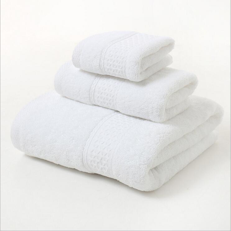 Thickened 100% cotton face Towel Adult Bath Towels water uptake Solid Color Soft No shedding Do Not Fade bathroom home hotel luxury towels