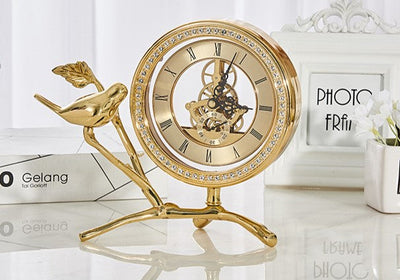 Modern Luxury Bird Desk Clock