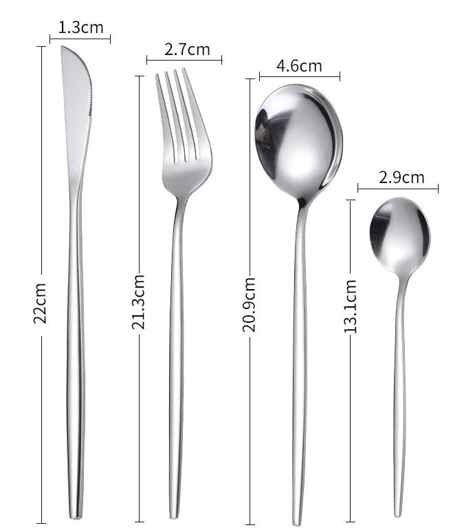 Modern Flatware Set Premium Cutlery Set