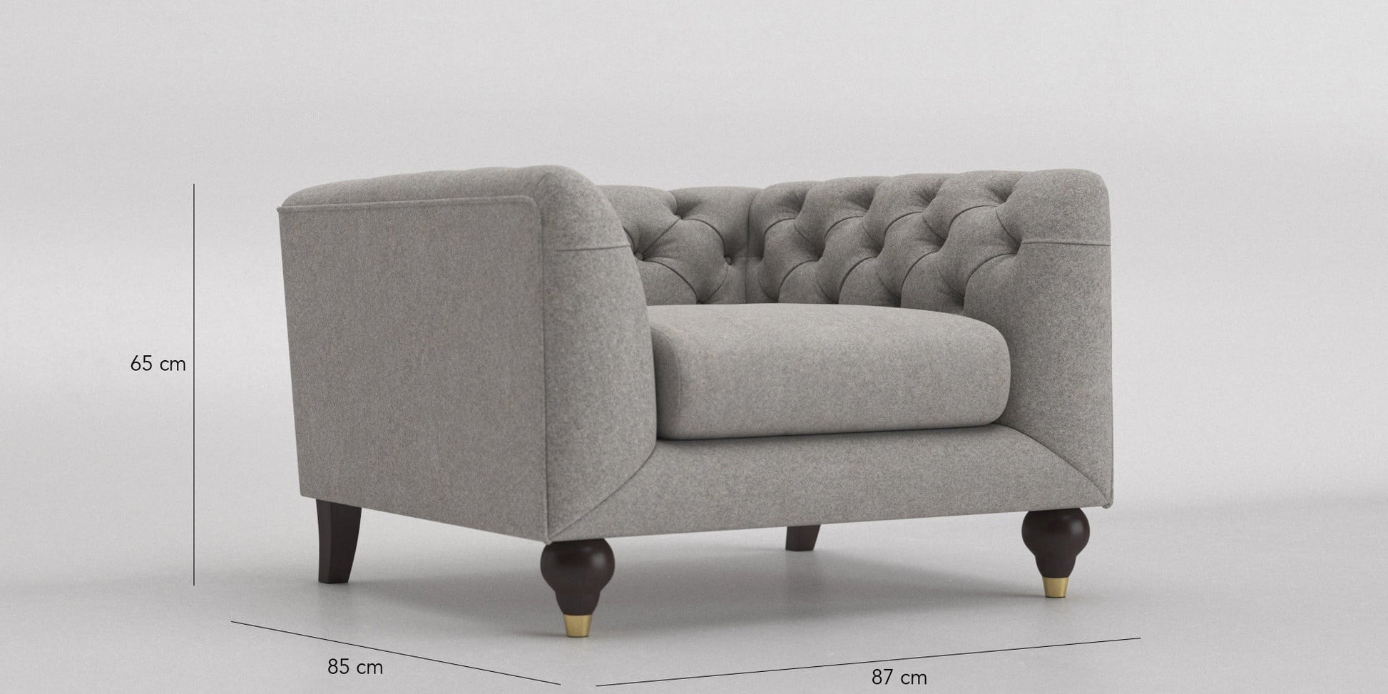 Modern Armchair Gray Armchair