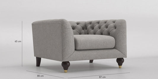 Modern Armchair Gray Armchair