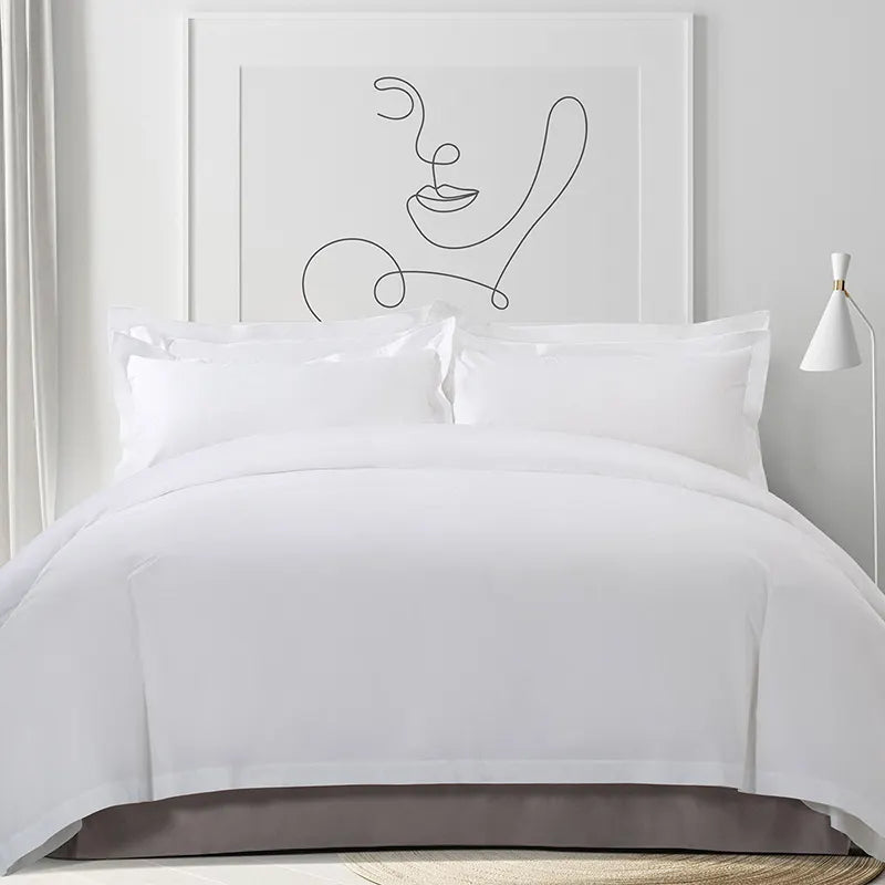 Luxury Bedding Set - Plain White