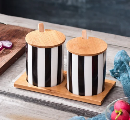 Nova Kitchen Canisters & Vinegar Dispensers Modern Design