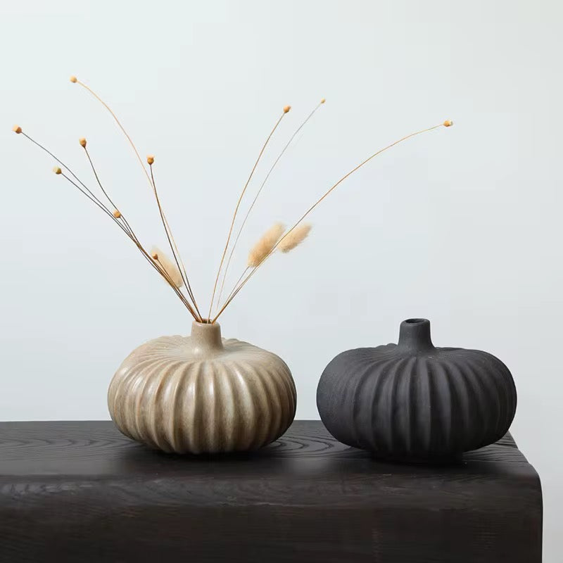 Wabi-Sabi Ceramic Vase Decorative Vases Ceramic Vases