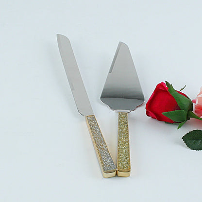 Stainless Steel Knife & Cake Shovel