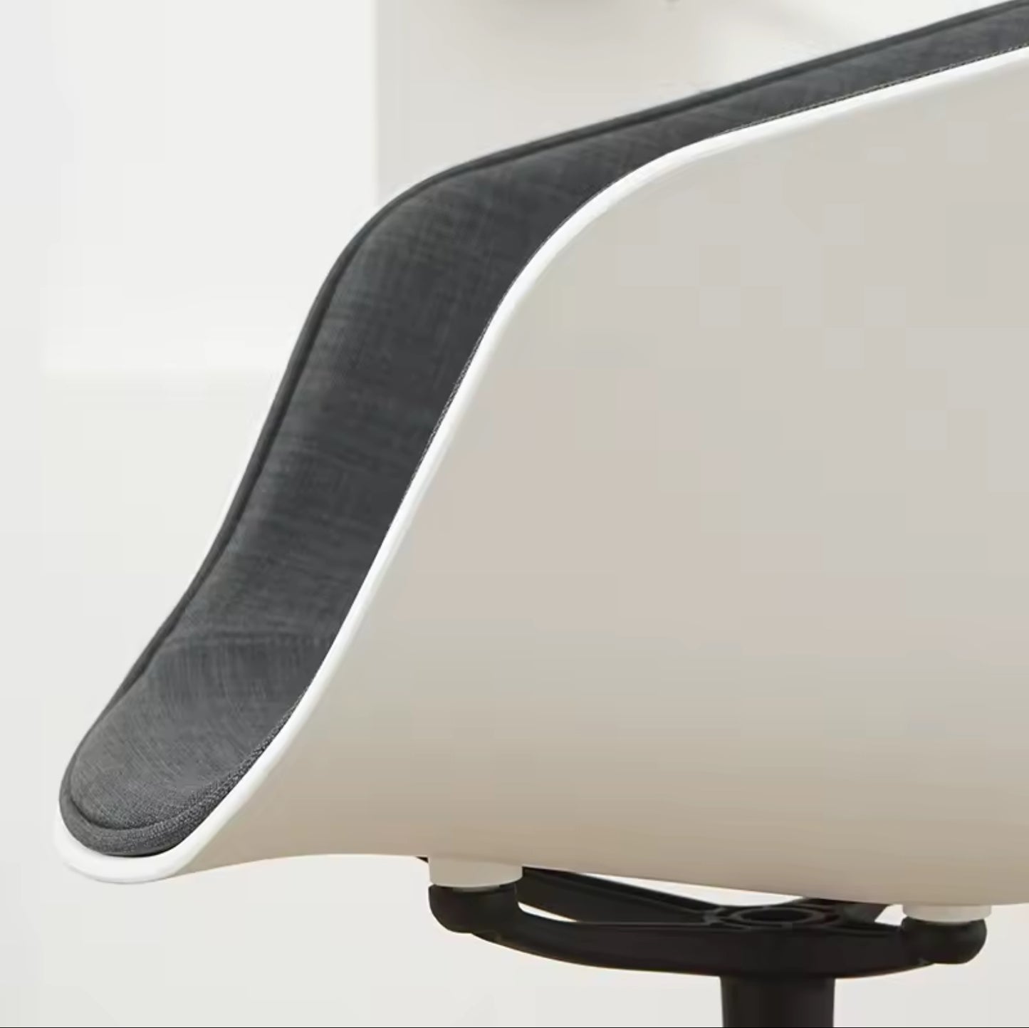 Finley Rotatable Home Office Chair - Dark Grey