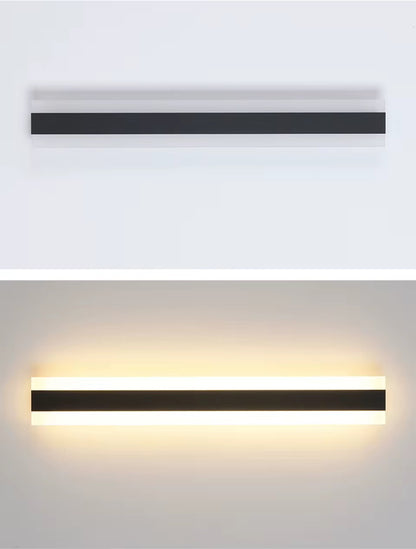Linear Wall Light Modern Strip Light Outdoor Wall Light