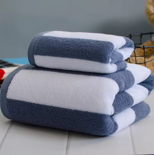 Gena Blue Beach Towel