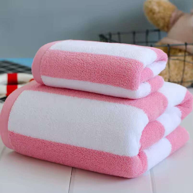 Gena Pink Beach Towel