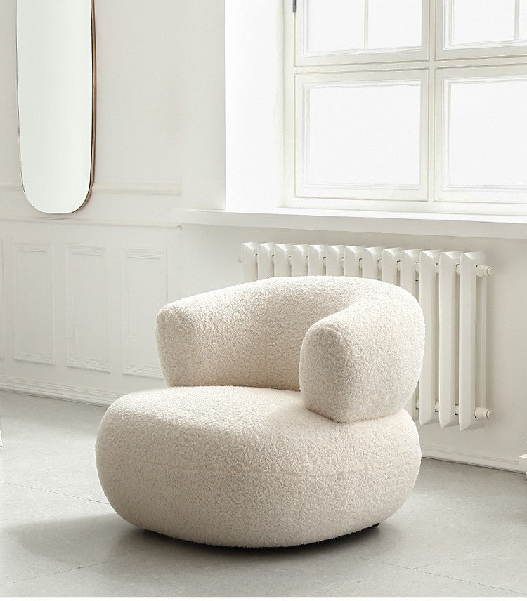 Boucle Armchair Premium Lounge Chair Modern Sofa