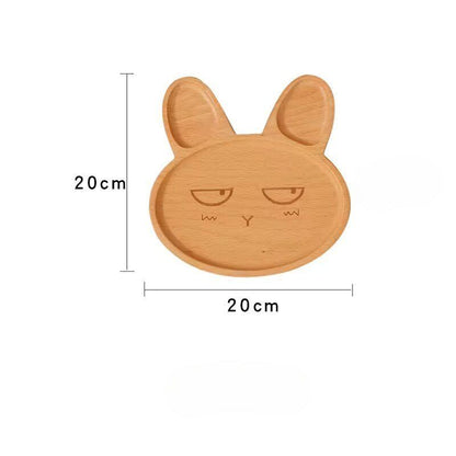 Wooden Plates for Kids