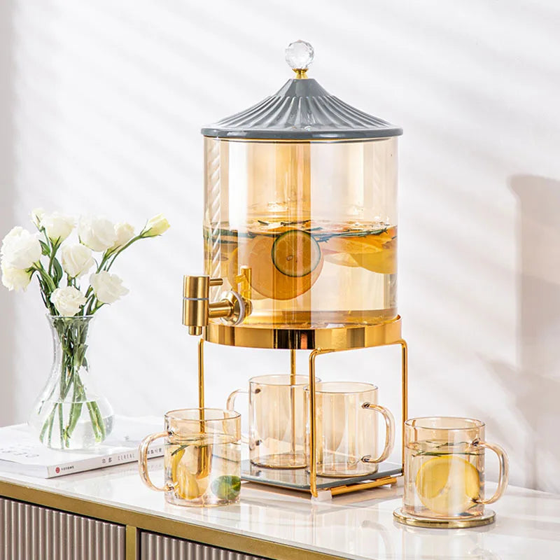 Luxury Beverage Dispenser Elegant Juice Dispenser