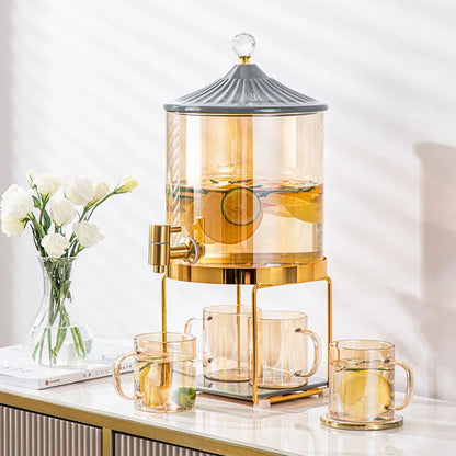 Luxury Beverage Dispenser Elegant Juice Dispenser